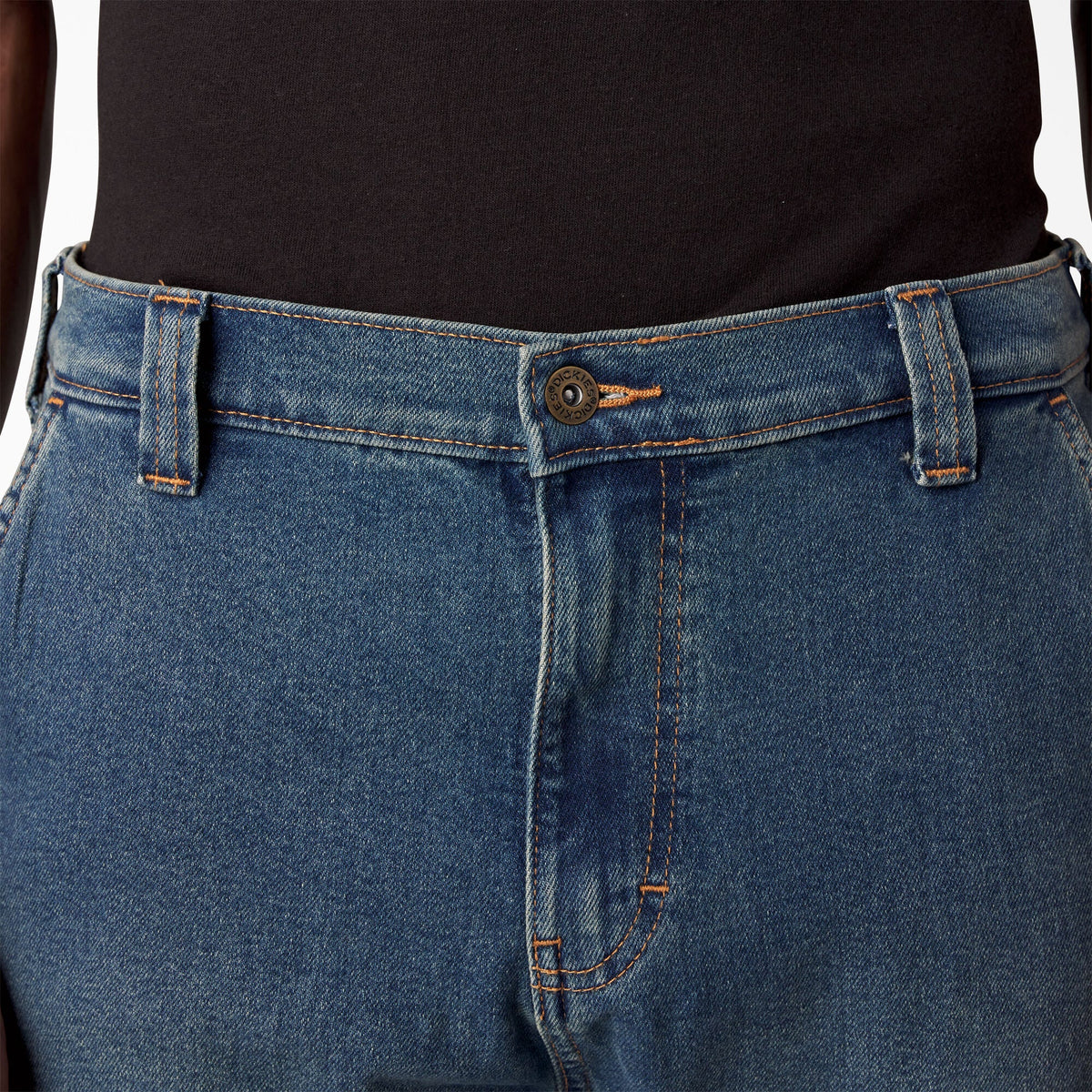 Dickies FLEX Regular Fit Carpenter Utility Jeans - Tined Denim Wash (TWI)