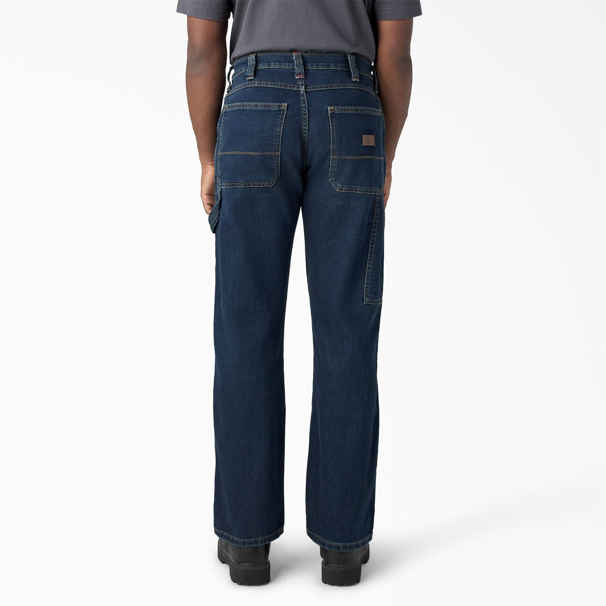 Dickies FLEX Relaxed Fit Double Knee Jeans - Dark Denim Wash (DWI)