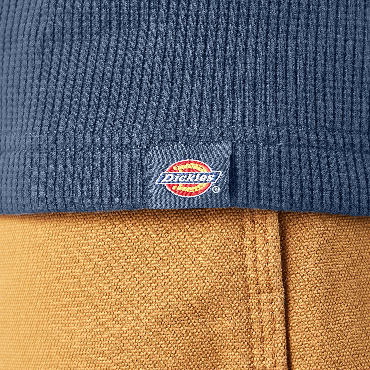 Dickies Henley Thermal Shirt - Dark Denim (0DM)