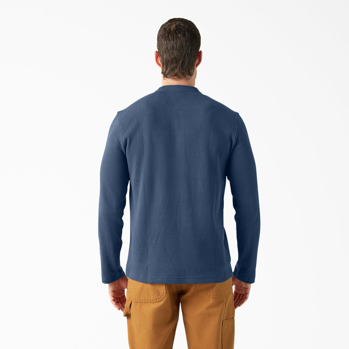 Dickies Henley Thermal Shirt - Dark Denim (0DM)