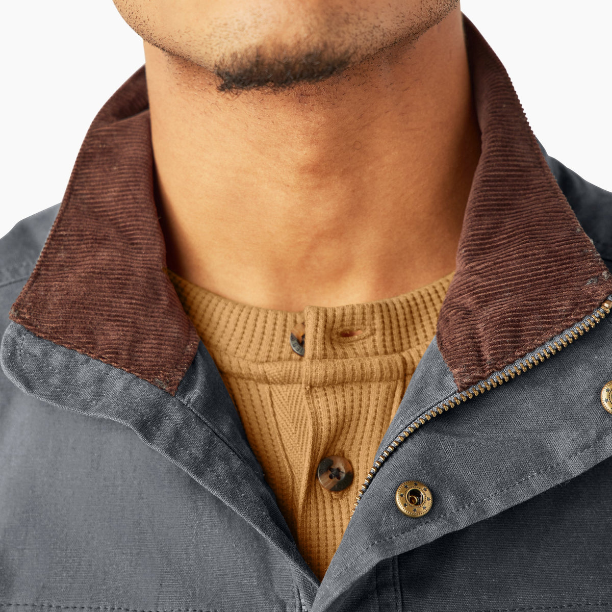 Dickies Fully Waxed Canvas Vest - Charcoal (0CH)