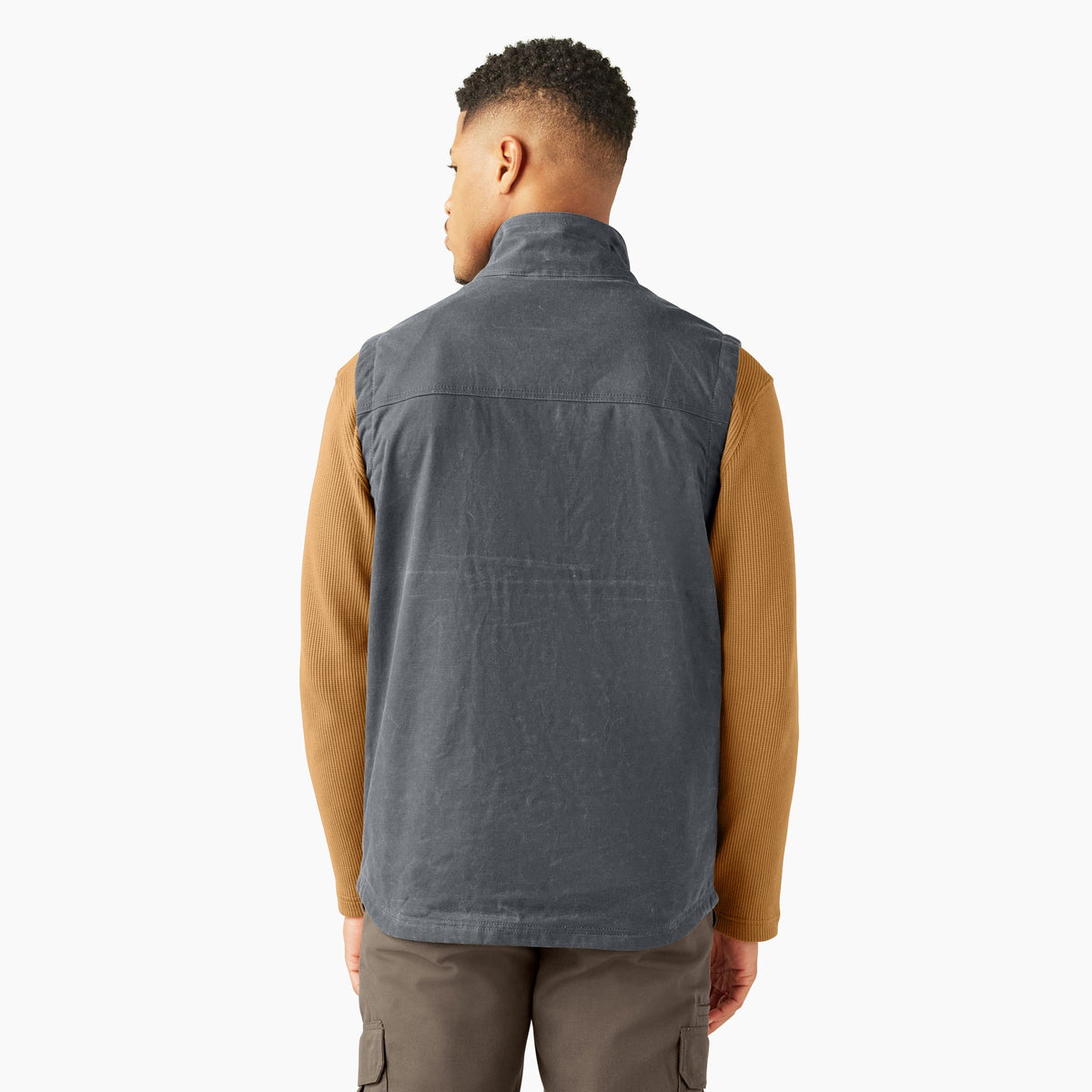 Dickies Fully Waxed Canvas Vest - Charcoal (0CH)