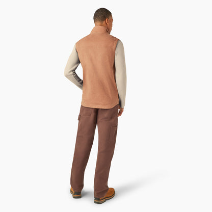 Dickies Fully Waxed Canvas Vest - Acorn (G44)