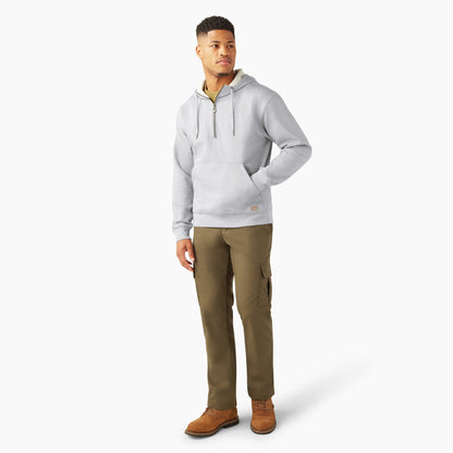 Dickies Quarter Zip Hoodie - Heather Gray (0H2)