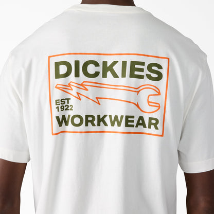 Dickies Full Charge Graphic T-Shirt - Snow White (0S2)
