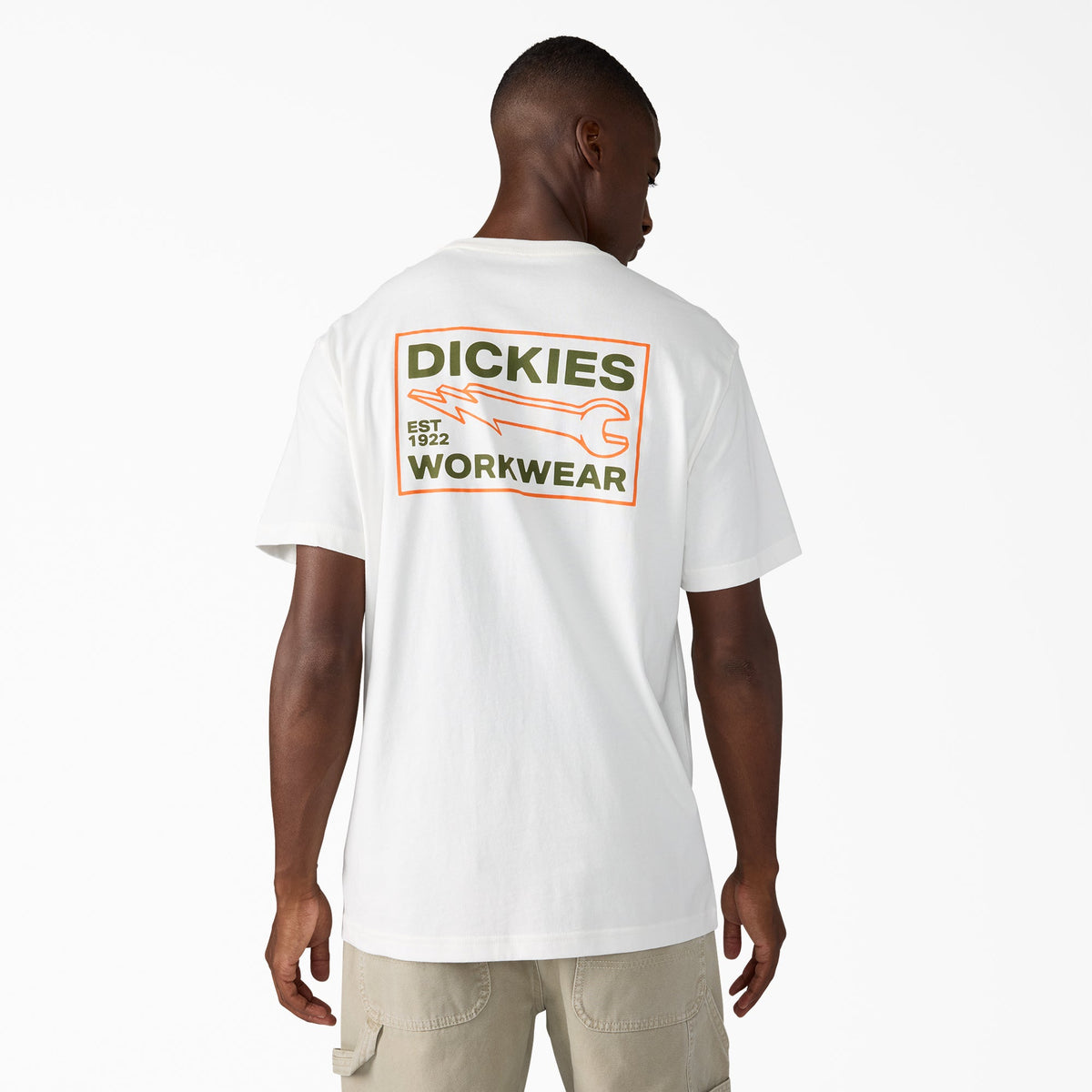 Dickies Full Charge Graphic T-Shirt - Snow White (0S2)