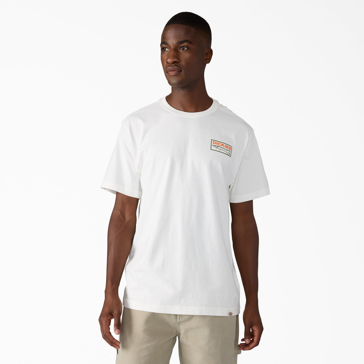 Dickies Full Charge Graphic T-Shirt - Snow White (0S2)