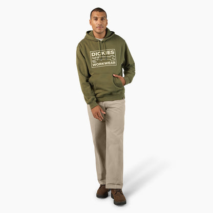 Dickies Full Charge Graphic Hoodie - Military Green (0ML)