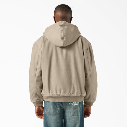 Dickies Hilham Canvas Bomber Jacket - Desert Sand (0DS)