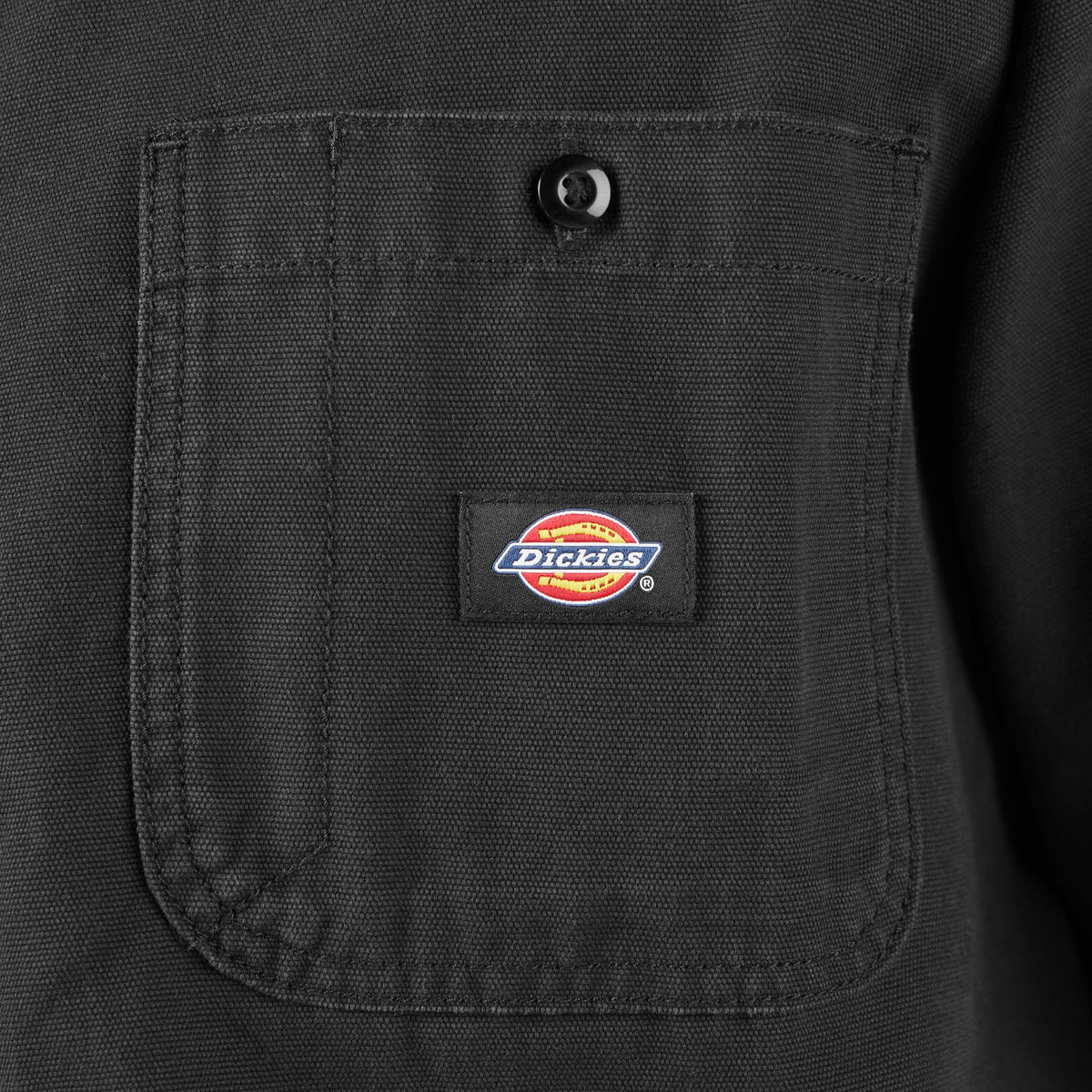 Dickies Johnsonville Canvas Shirt - Black (BLK)