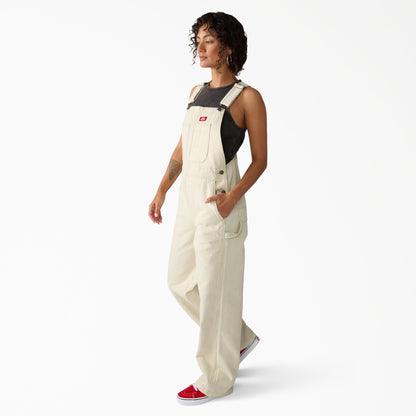 Dickies Women's Hickory Bib Overalls - Eucalyptus (L44)