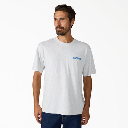 Dickies Dry Ridge Graphic T-Shirt - Light Gray (A28)