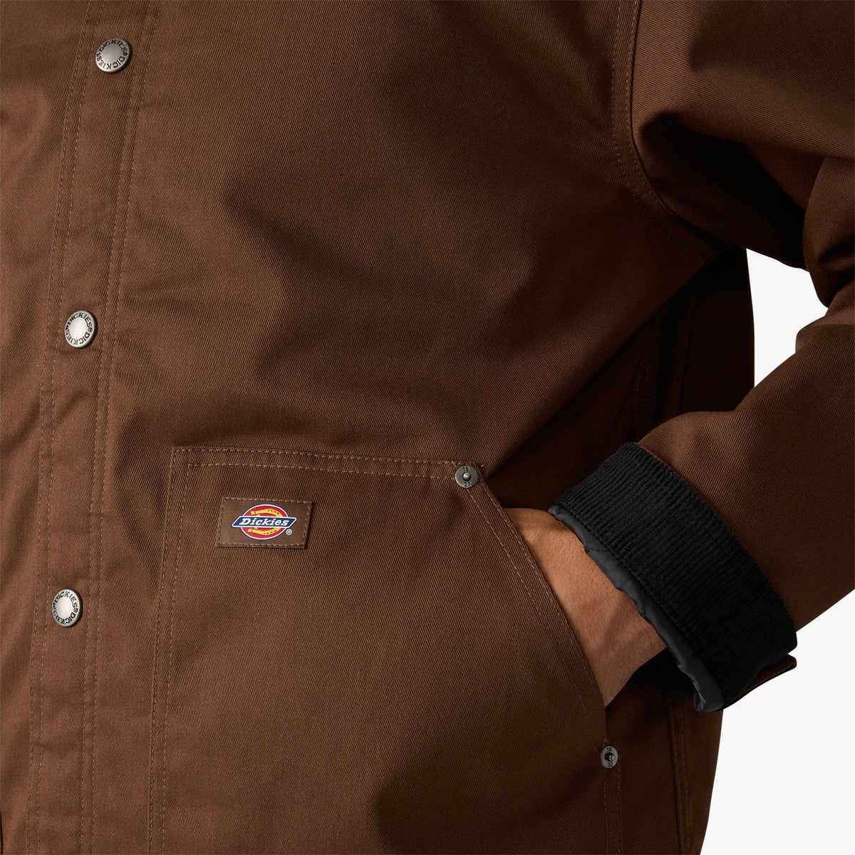 Dickies Union Barn Lined Jacket - Timber Brown (0TB)