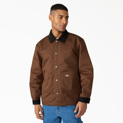Dickies Union Barn Lined Jacket - Timber Brown (0TB)