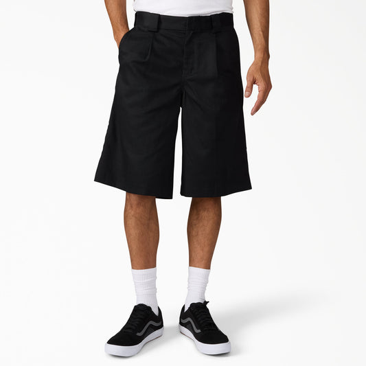 Dickies Hemp Twill Work Shorts, 13" - Black (BLK)