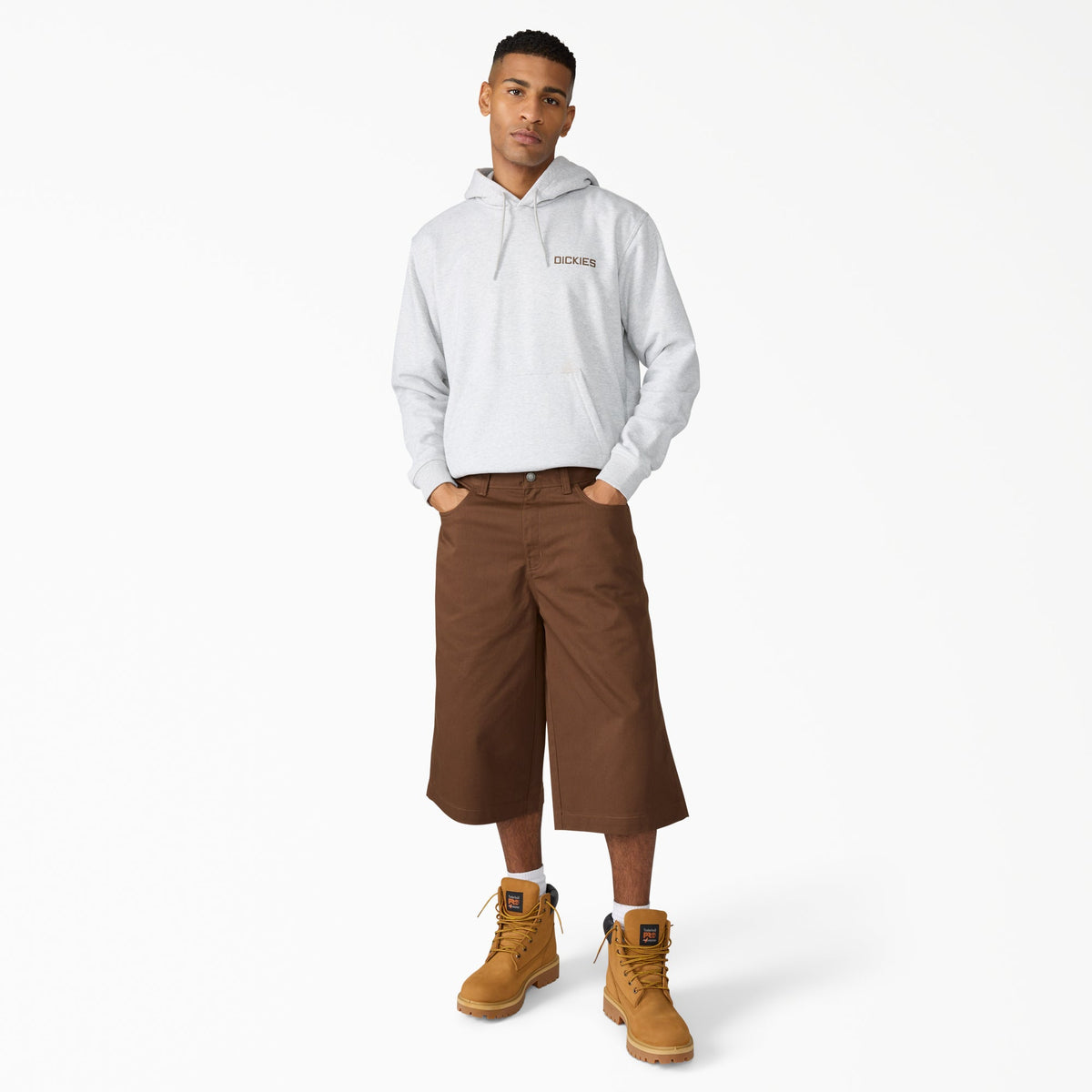 Dickies Union Twill Short, 17" - Timber Brown (0TB)