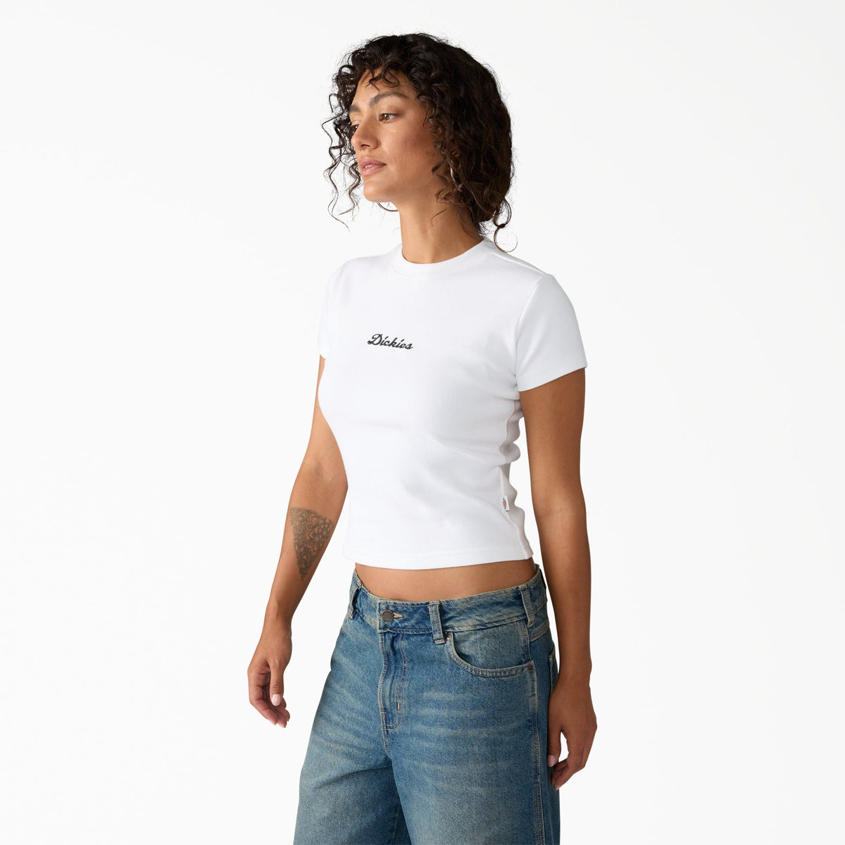 Dickies Women's Wellsville T-Shirt - White (0WH)