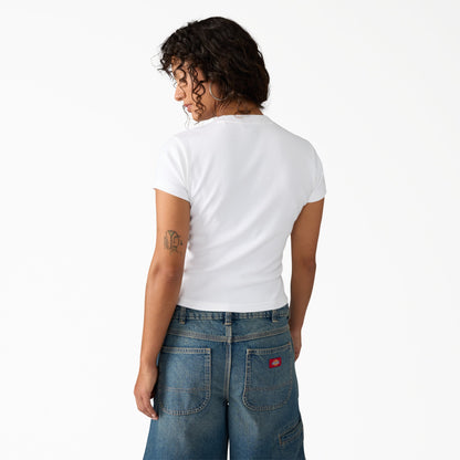 Dickies Women's Wellsville T-Shirt - White (0WH)