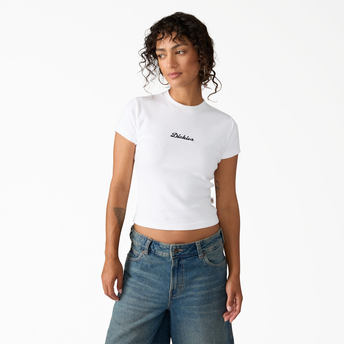 Dickies Women's Wellsville T-Shirt - White (0WH)
