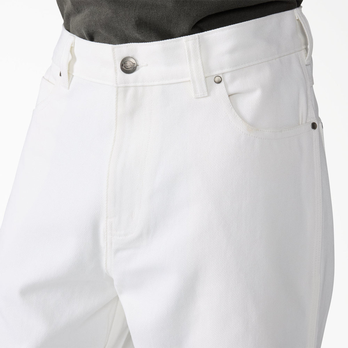 Dickies Wellsville Baggy Tapered Twill Pant - White (0WH)