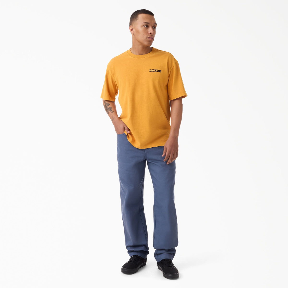 Dickies Wellsville Baggy Tapered Twill Pant - Retro Indigo (RI2)