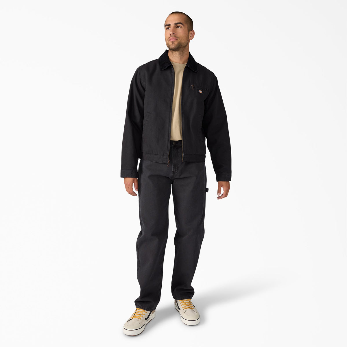 Dickies Blanket Lined Duck Canvas Jacket - Black (BLK)