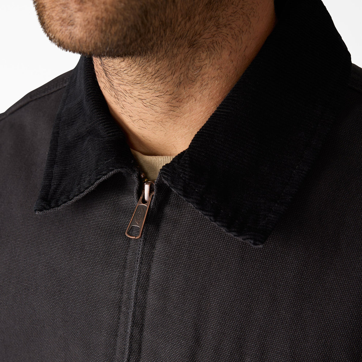 Dickies Blanket Lined Duck Canvas Jacket - Black (BLK)