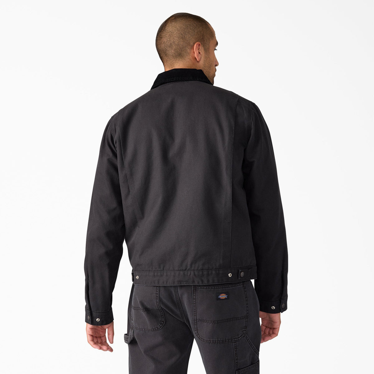 Dickies Blanket Lined Duck Canvas Jacket - Black (BLK)