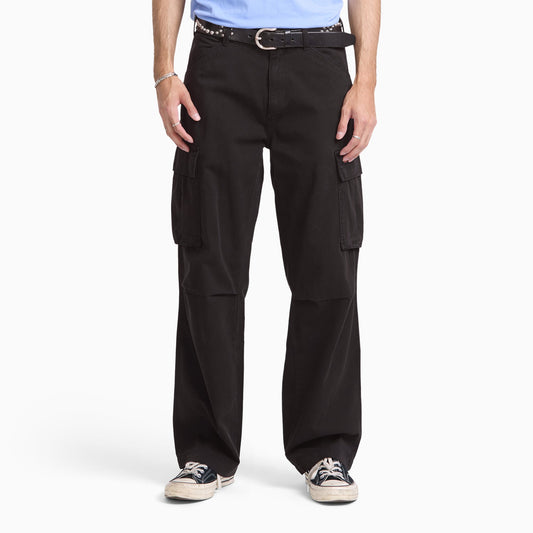 Dickies 247 Loose Straight Garment Dyed Cargo Pants - Black (BLK)