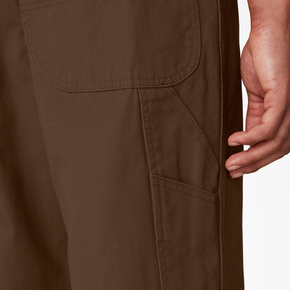 Dickies Classic Bib Overalls - Rinsed Timber Brown (RTB)