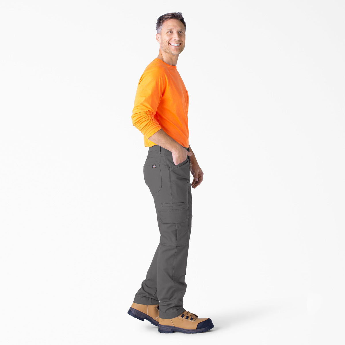 Dickies FLEX DuraTech Relaxed Fit Duck Cargo Pants - Slate Gray (SL)