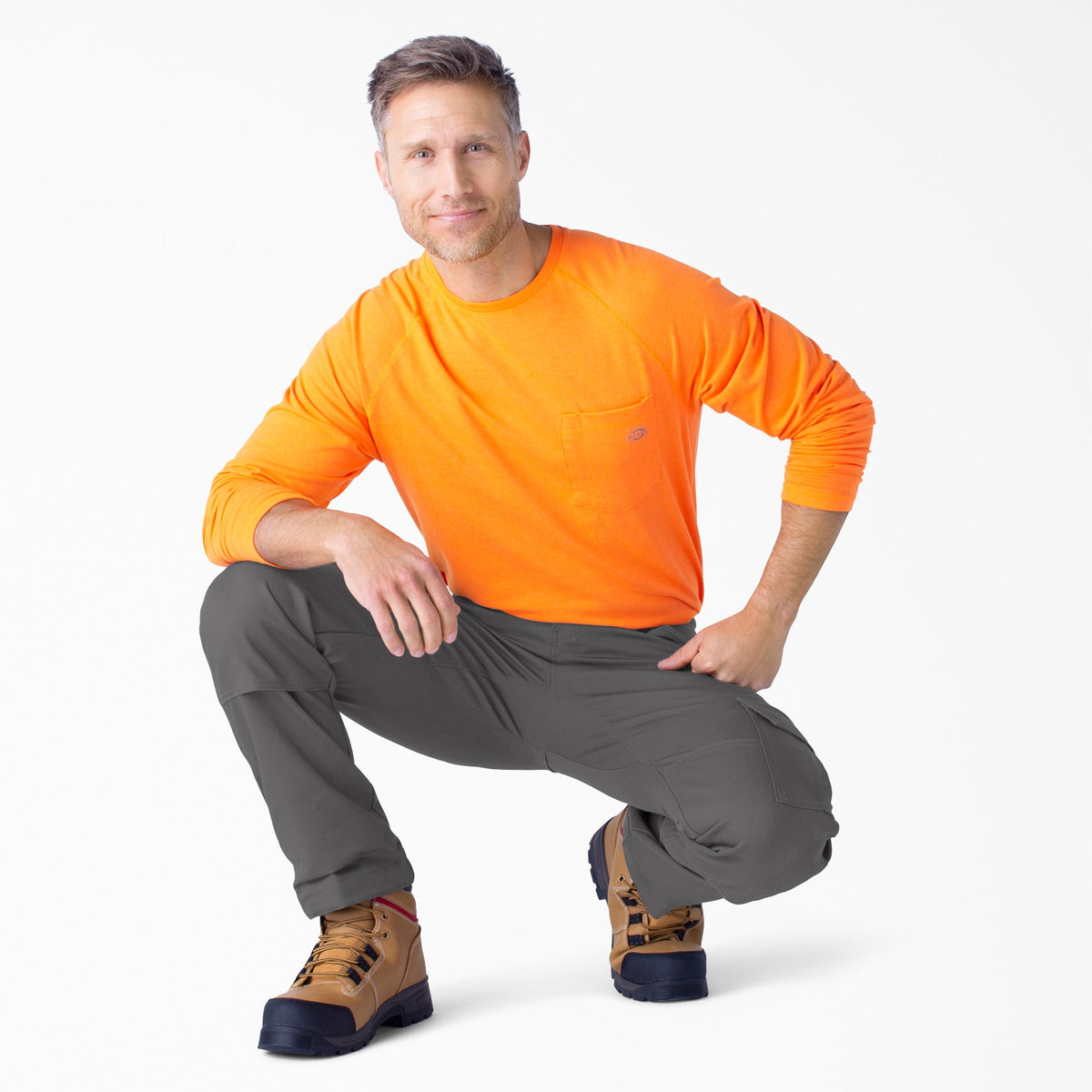 Dickies FLEX DuraTech Relaxed Fit Duck Cargo Pants - Slate Gray (SL)