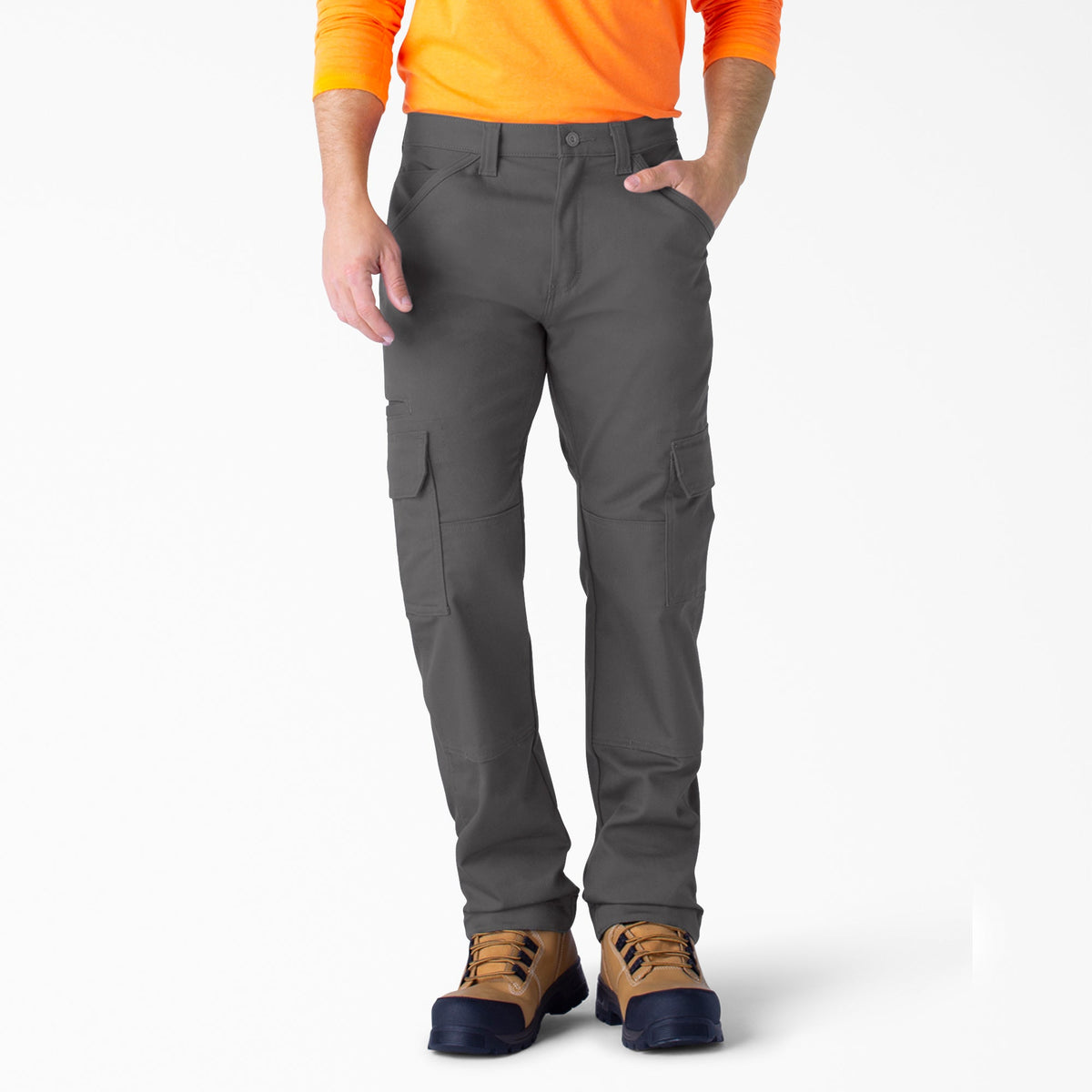 Dickies FLEX DuraTech Relaxed Fit Duck Cargo Pants - Slate Gray (SL)