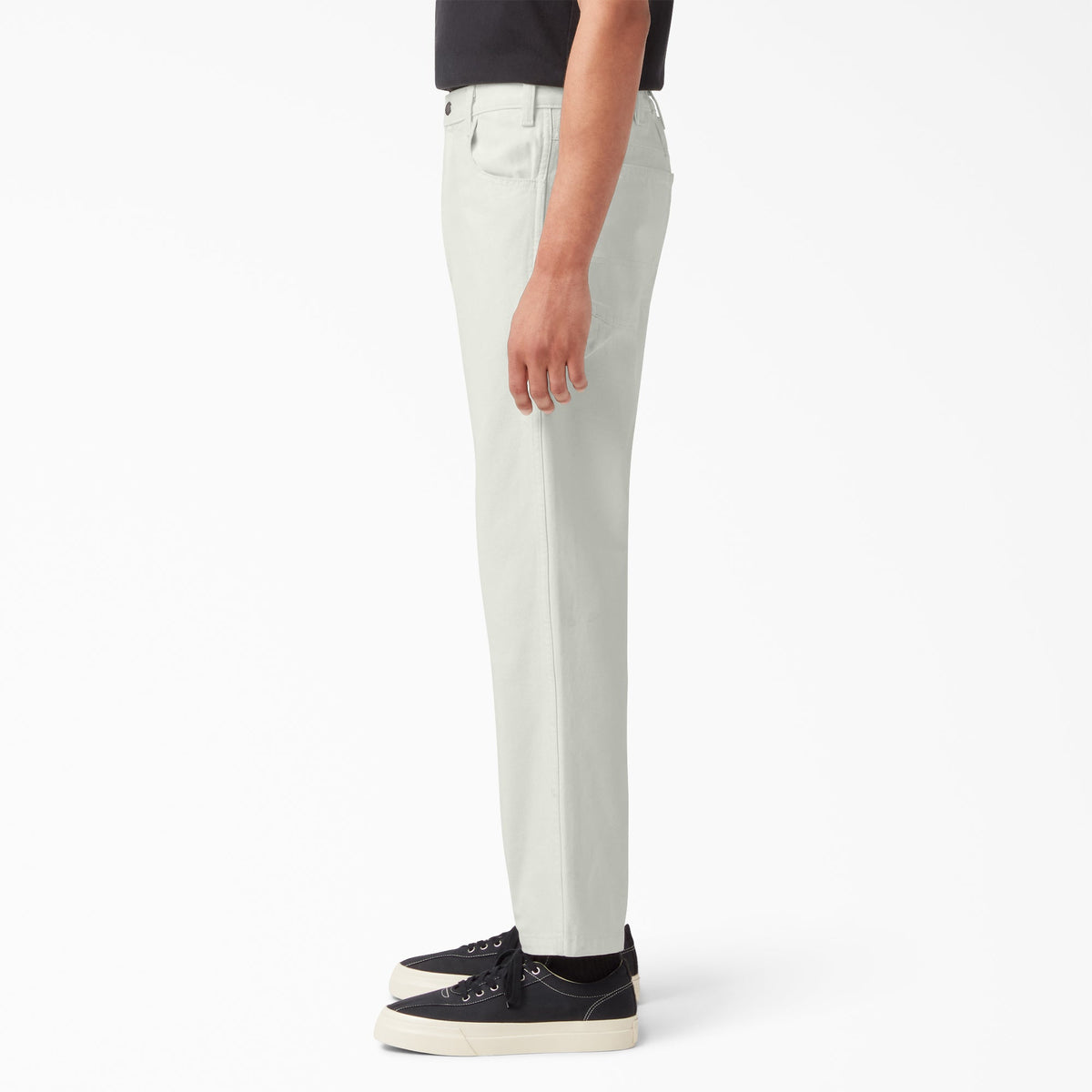 Dickies Relaxed Fit Stonewashed Duck Carpenter Pants - Stonewashed Cloud (S2C)