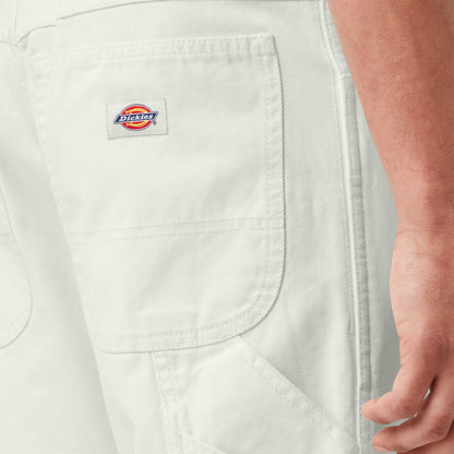 Dickies Relaxed Fit Stonewashed Duck Carpenter Pants - Stonewashed Cloud (S2C)