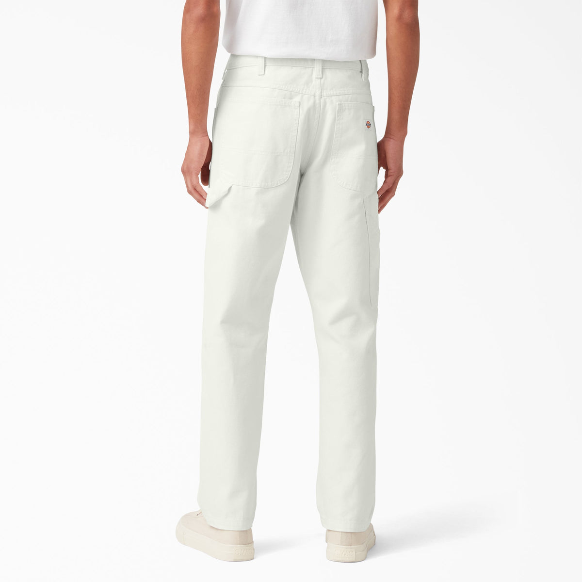 Dickies Relaxed Fit Stonewashed Duck Carpenter Pants - Stonewashed Cloud (S2C)