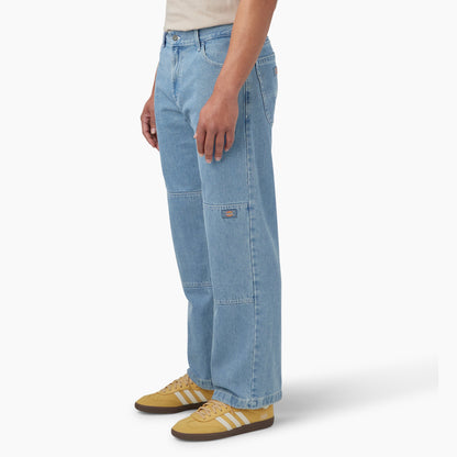 Dickies Loose Fit Double Knee Jeans - Light Denim (LTD)