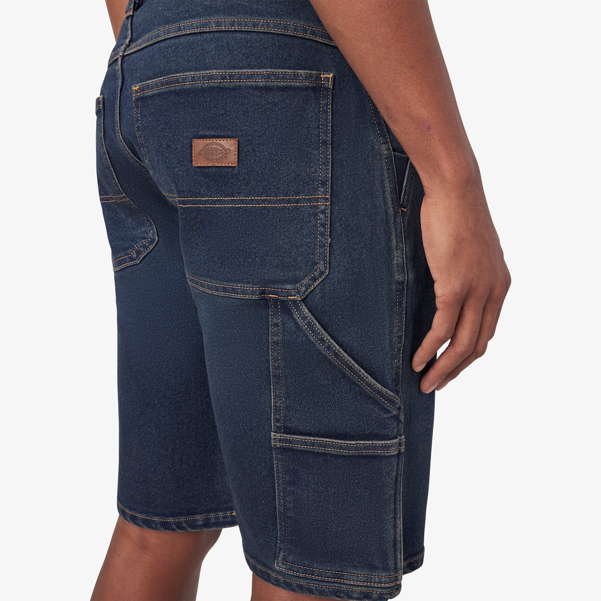 Dickies Denim Utility Shorts, 11" - Dark Denim Wash (DWI)