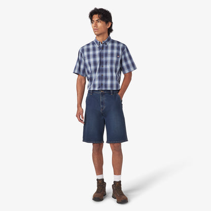 Dickies Denim Utility Shorts, 11" - Medium Denim Wash (MWI)