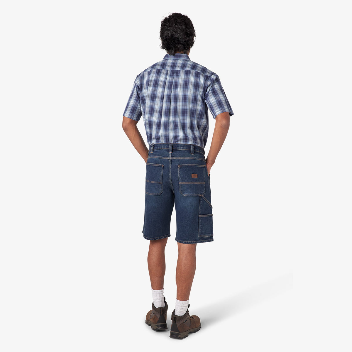 Dickies Denim Utility Shorts, 11" - Medium Denim Wash (MWI)