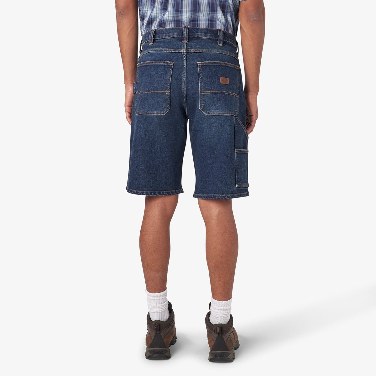 Dickies Denim Utility Shorts, 11" - Medium Denim Wash (MWI)