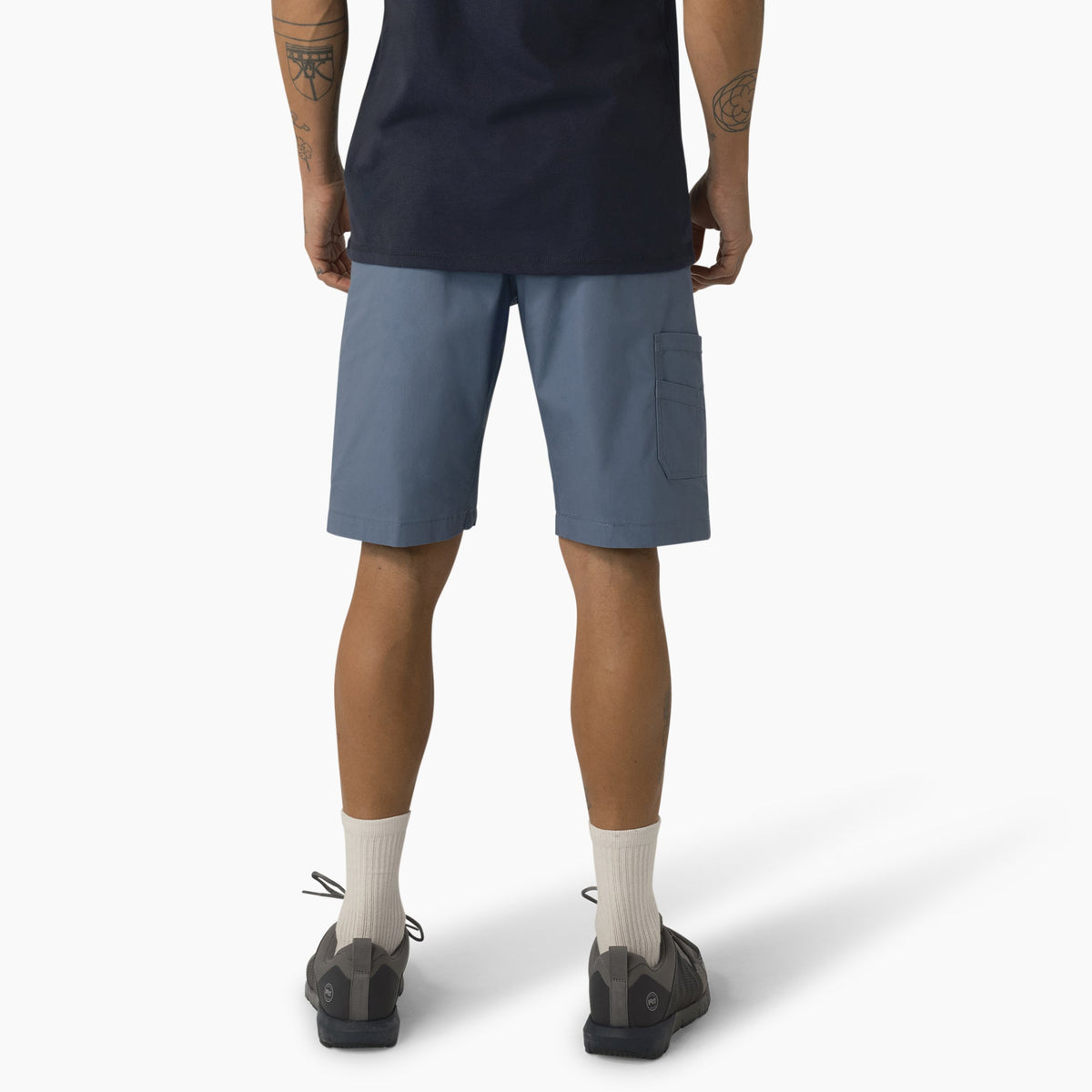 Dickies FLEX Cooling Regular Fit Utility Shorts, 11" - Steel Blue (SU)