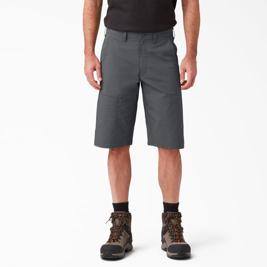 Dickies FLEX Cooling Regular Fit Utility Shorts, 13" - Charcoal Gray (CH)