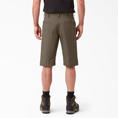 Dickies FLEX Cooling Regular Fit Utility Shorts, 13" - Mushroom (MR1)