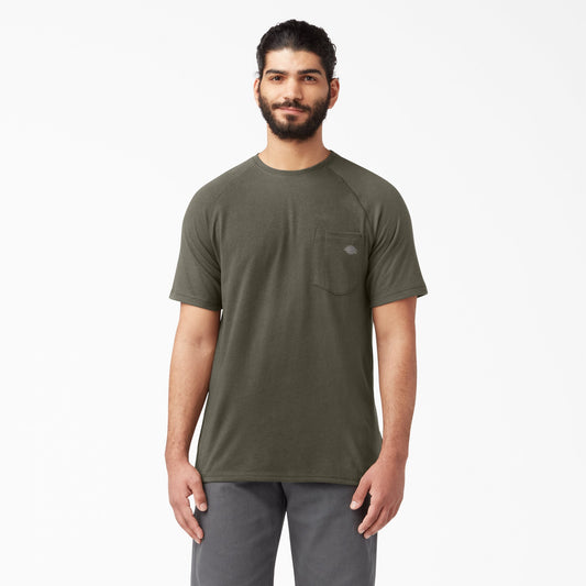 Dickies Cooling Short Sleeve Pocket T-Shirt - Moss Green (MS)