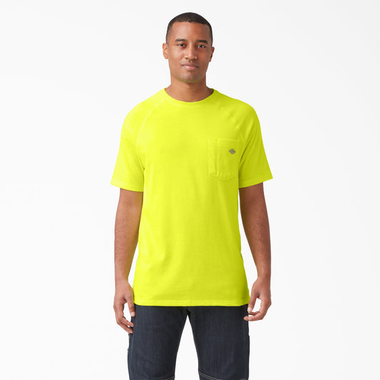 Dickies Cooling Short Sleeve Pocket T-Shirt - Bright Yellow (BWD)