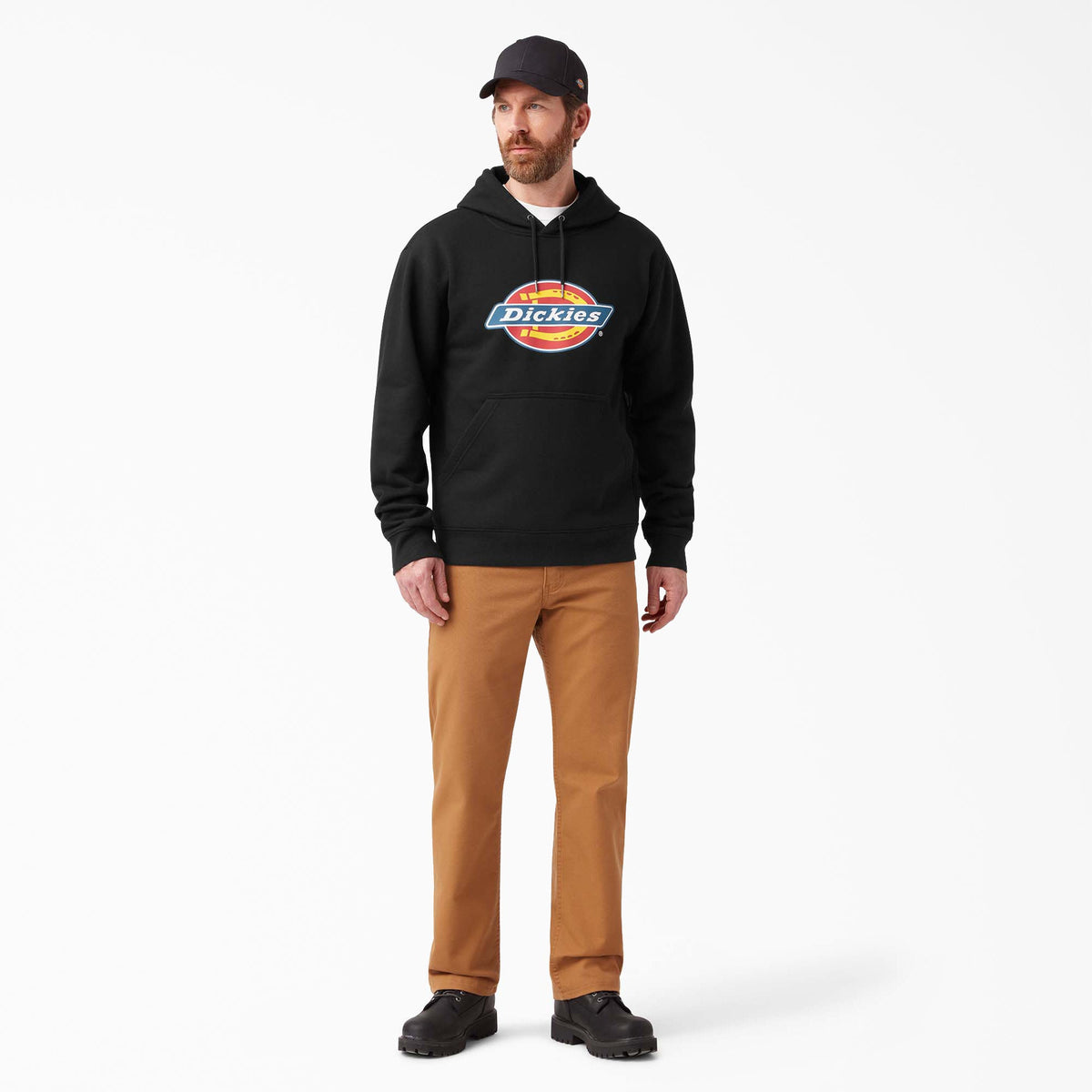 Dickies Water Repellent Logo Hoodie - Black (KBK)