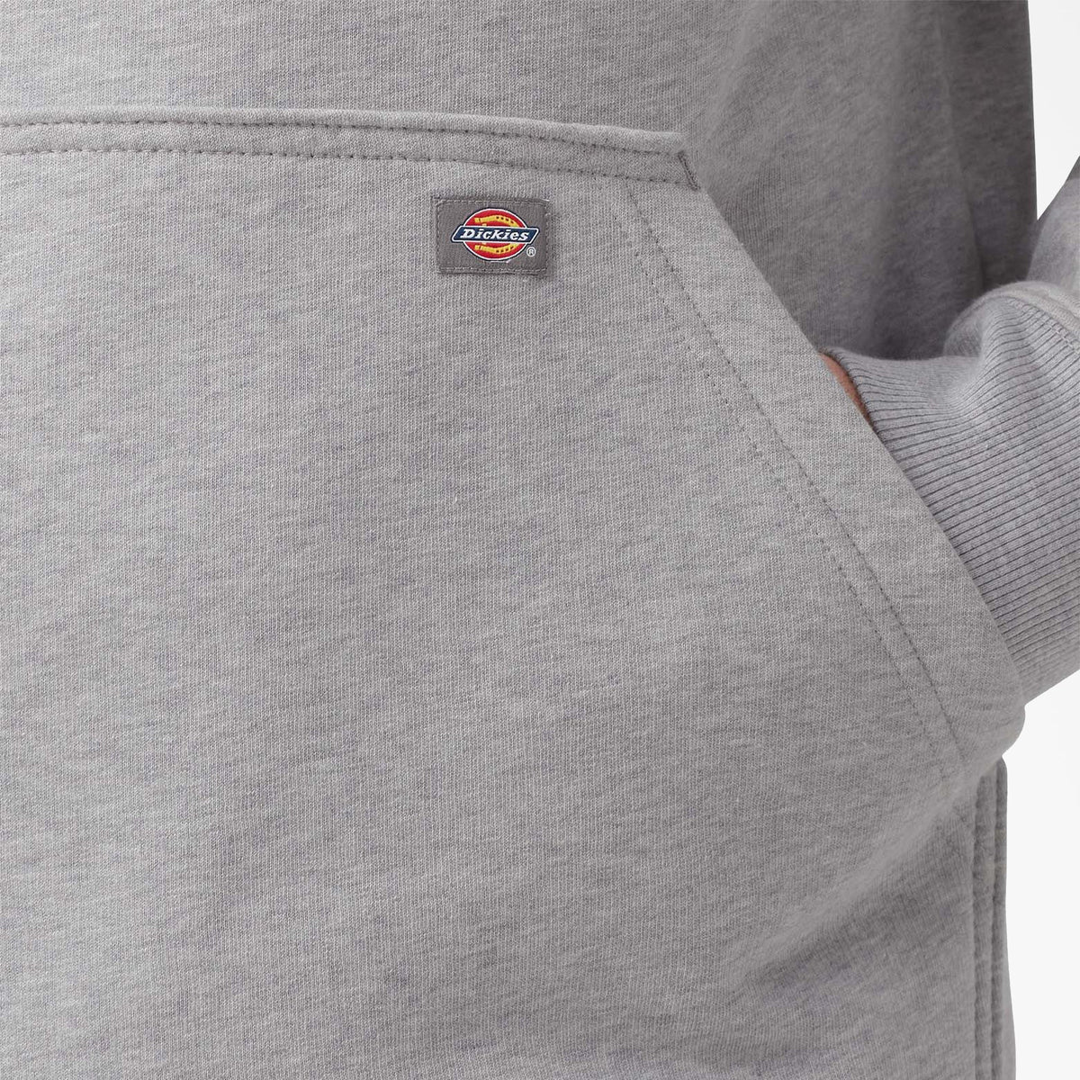 Dickies Water Repellent Sleeve Logo Hoodie - Heather Gray (HG)