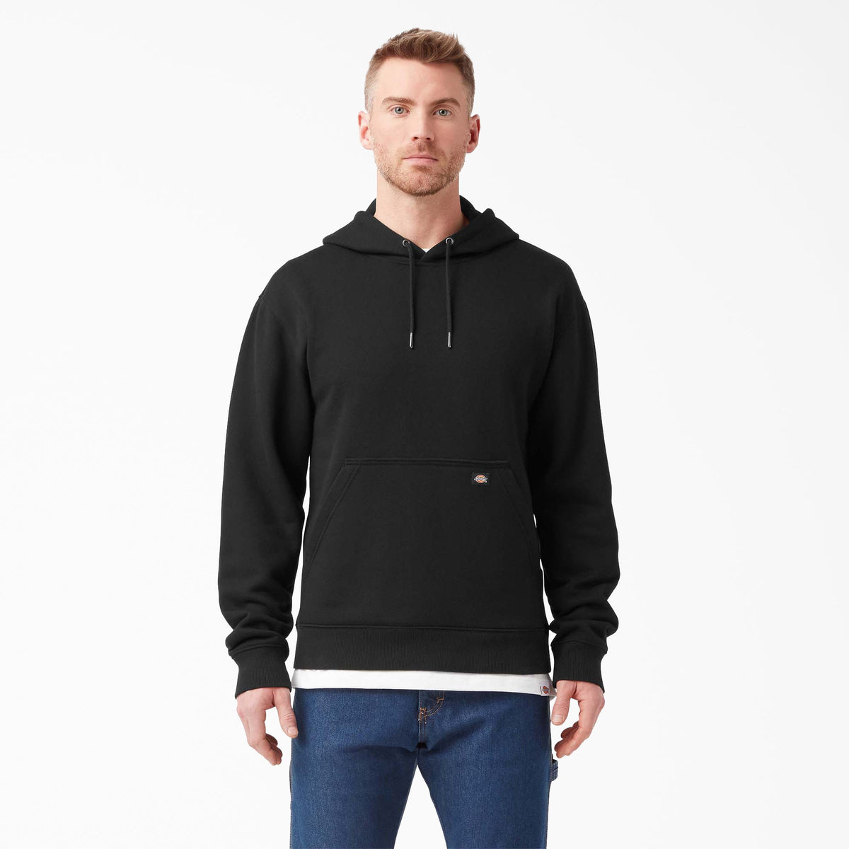 Dickies Water Repellent Sleeve Logo Hoodie - Black (KBK)