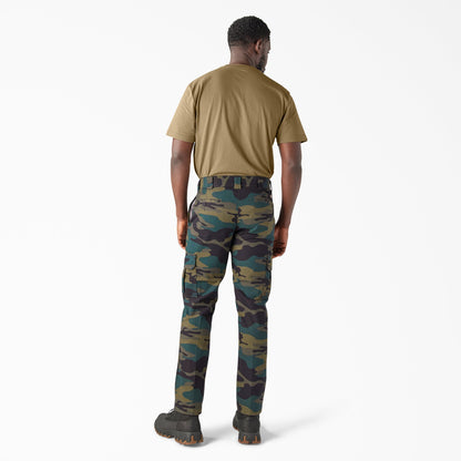 Dickies FLEX Slim Fit Cargo Pants - Hunter Green Camo (HRC)